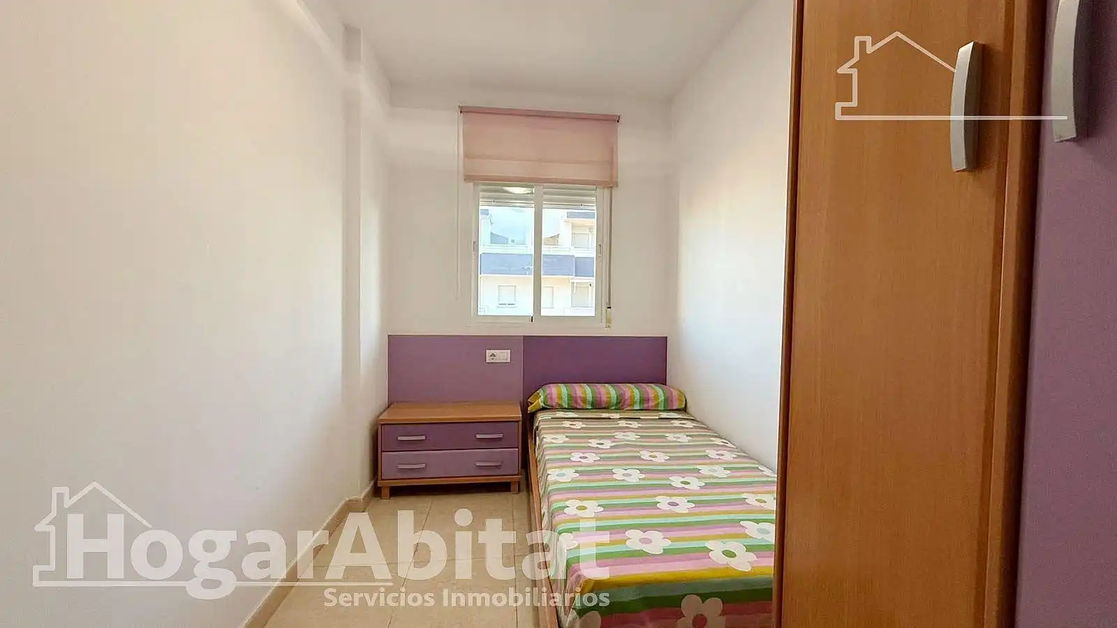 Bedroom of Flat for sale in Piles  with Private garden, Terrace and Furnished