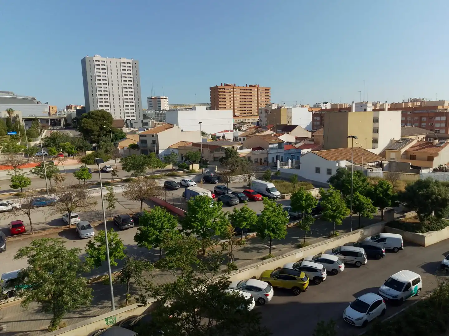 Vista exterior de Piso en venta en  Valencia Capital con Balcón