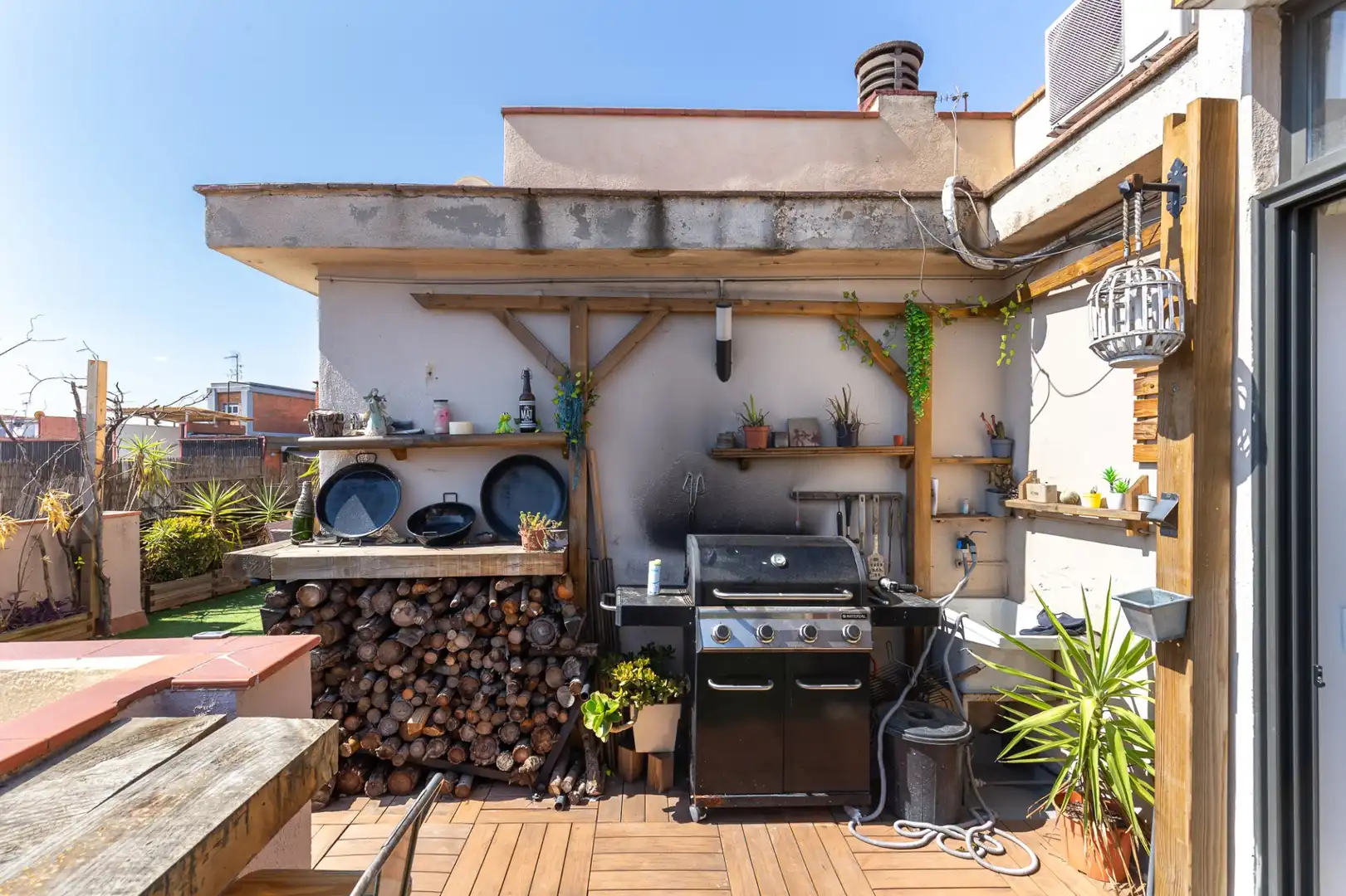 Terraza de Ático en venta en Rubí con Aire acondicionado, Calefacción y Terraza