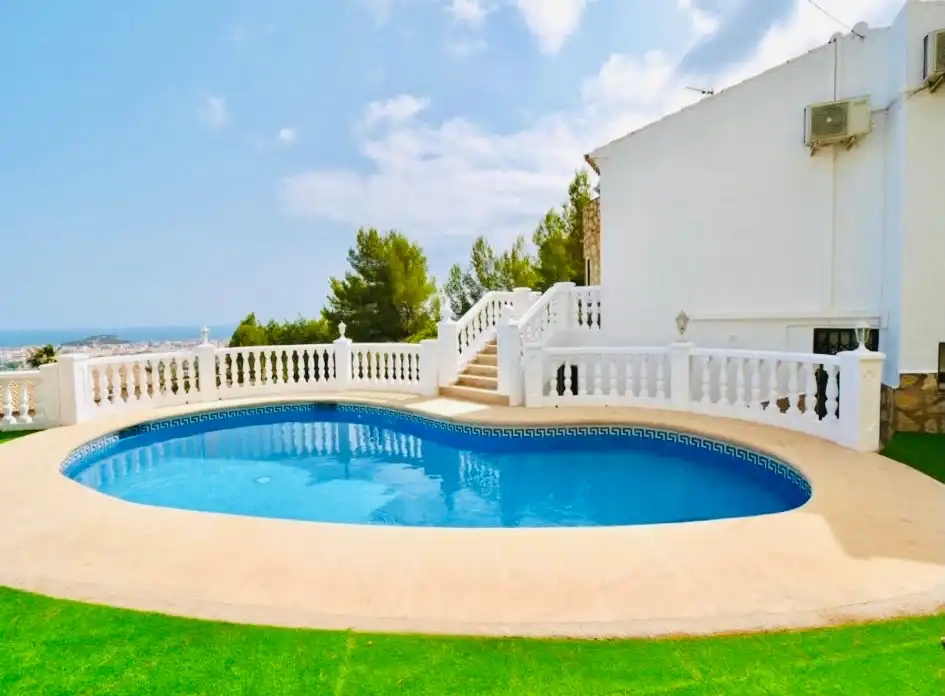 Swimming pool of Houses for rent in Dénia  with Air Conditioner, Heating and Private garden