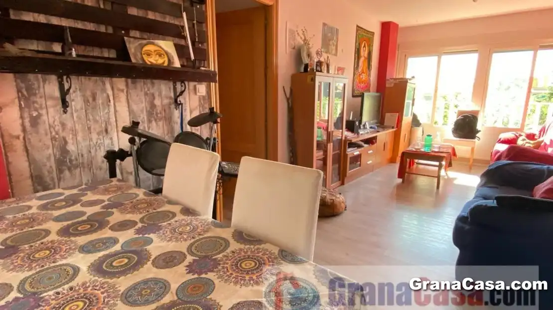 Garden of Flat for rent in Granada  with Air Conditioner, Heating and Terrace