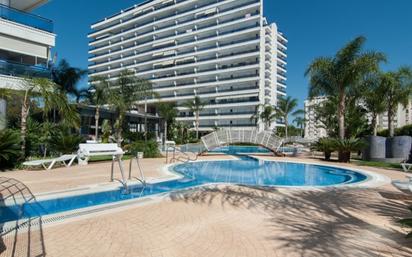 Swimming pool of Flat for sale in Gandia