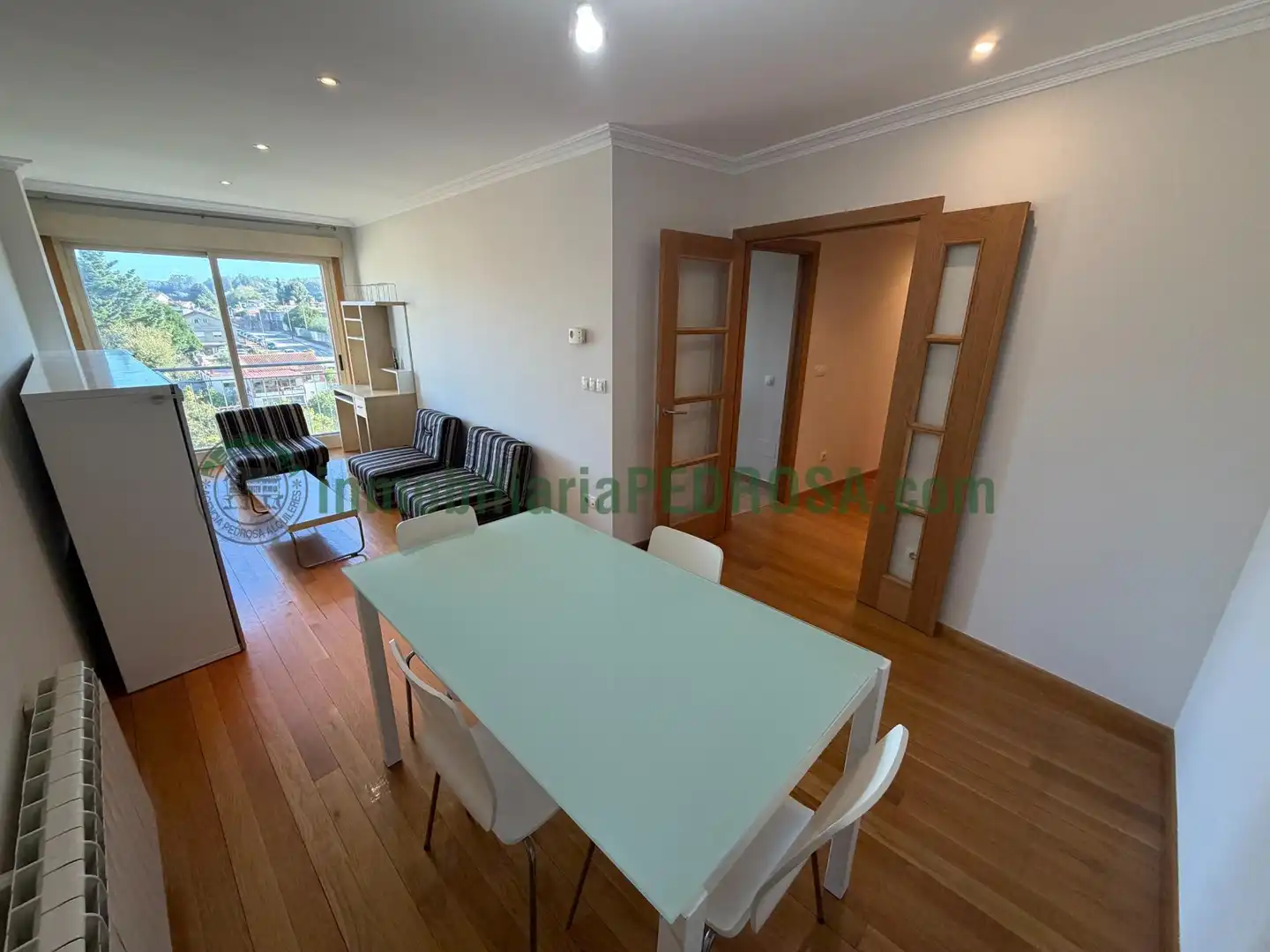 Sala de estar de Apartamento de alquiler en A Parda