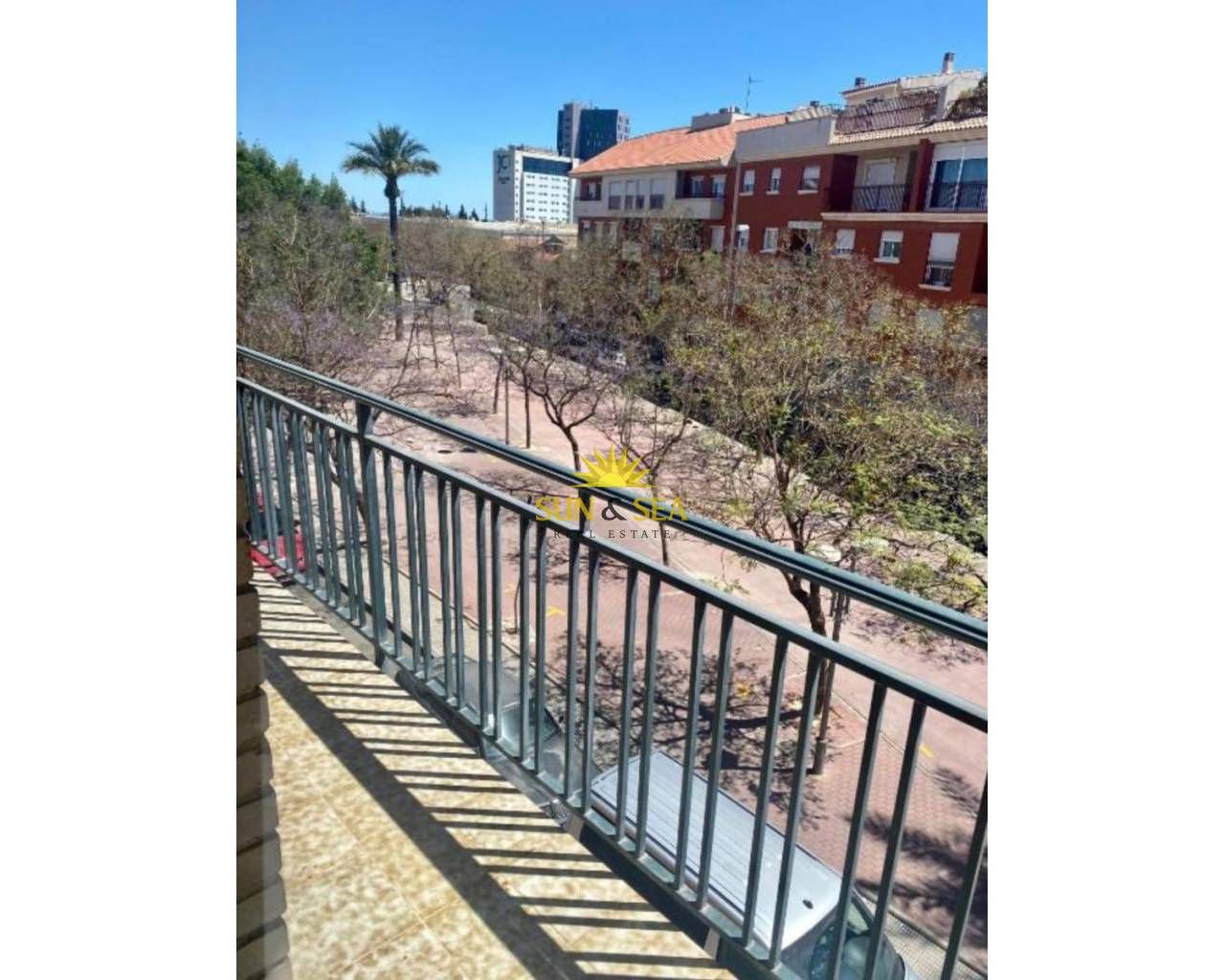 Balcony of Apartment for sale in  Murcia Capital  with Air Conditioner, Heating and Furnished