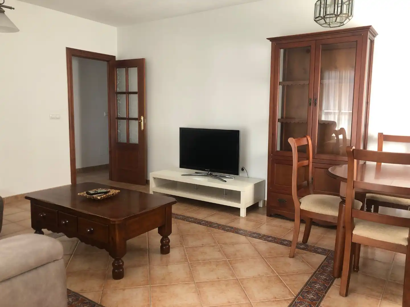 Living room of Flat for rent in Cartagena  with Air Conditioner, Furnished and Oven