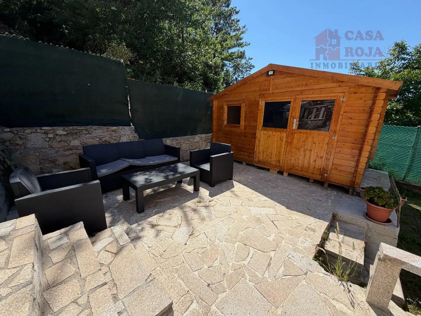 Terrassa de Casa o xalet en venda en Cangas  amb Calefacció, Terrassa i Moblat