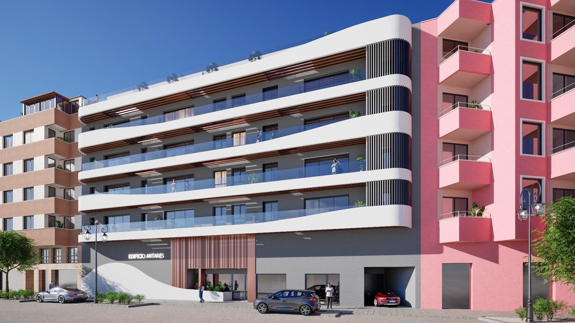 Vista exterior de Edifici en venda en Orihuela
