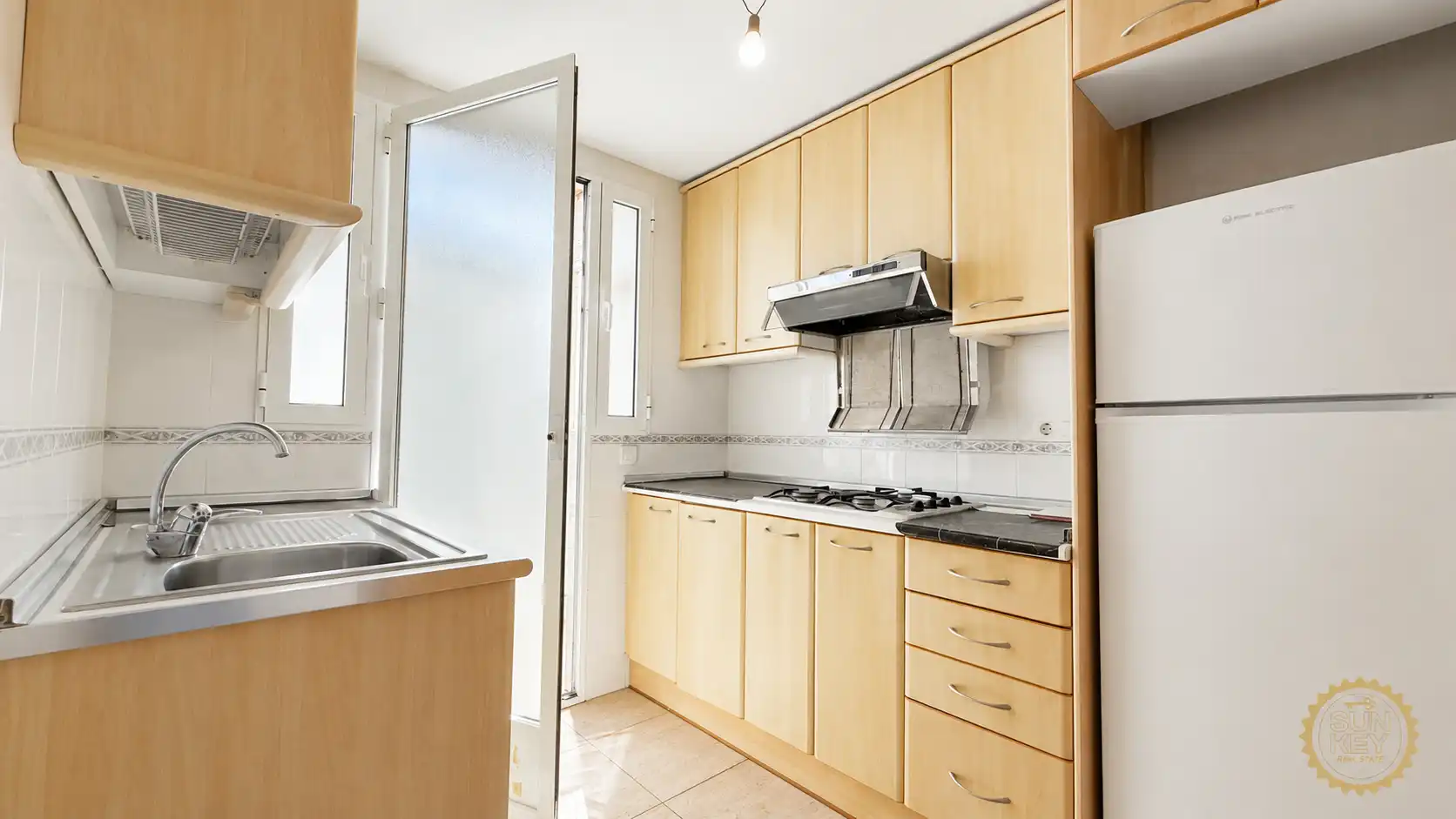 Kitchen of Flat for sale in Mazarrón  with Furnished