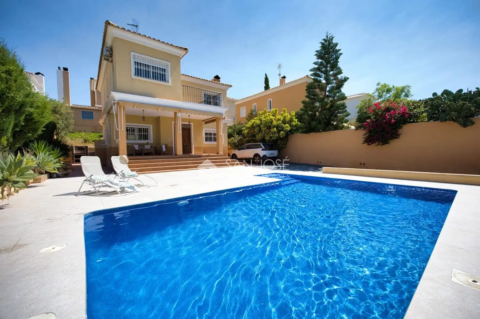 Exterior view of Houses for sale in Aspe  with Air Conditioner, Heating and Private garden