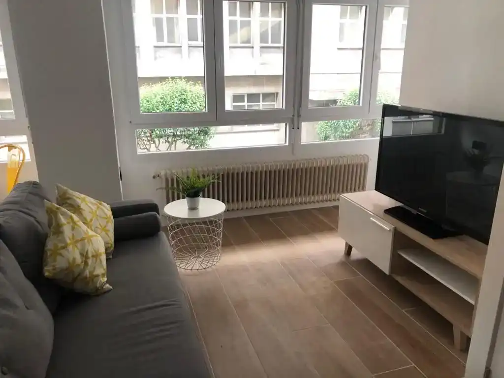 Living room of Apartments for rent in Gijón   with Furnished