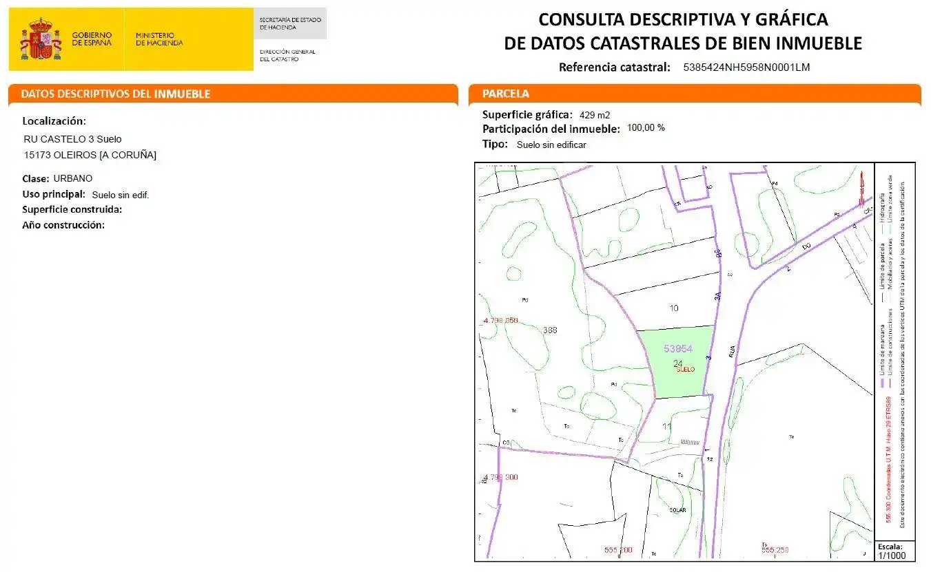 Terreni e lotti in vendita a Oleiros pueblo, imagen 17