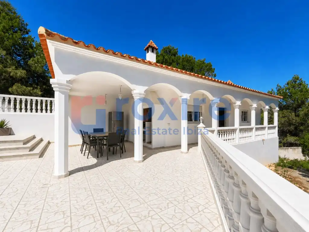 Terrace of Houses for rent in Sant Josep de sa Talaia  with Air Conditioner, Private garden and Terrace