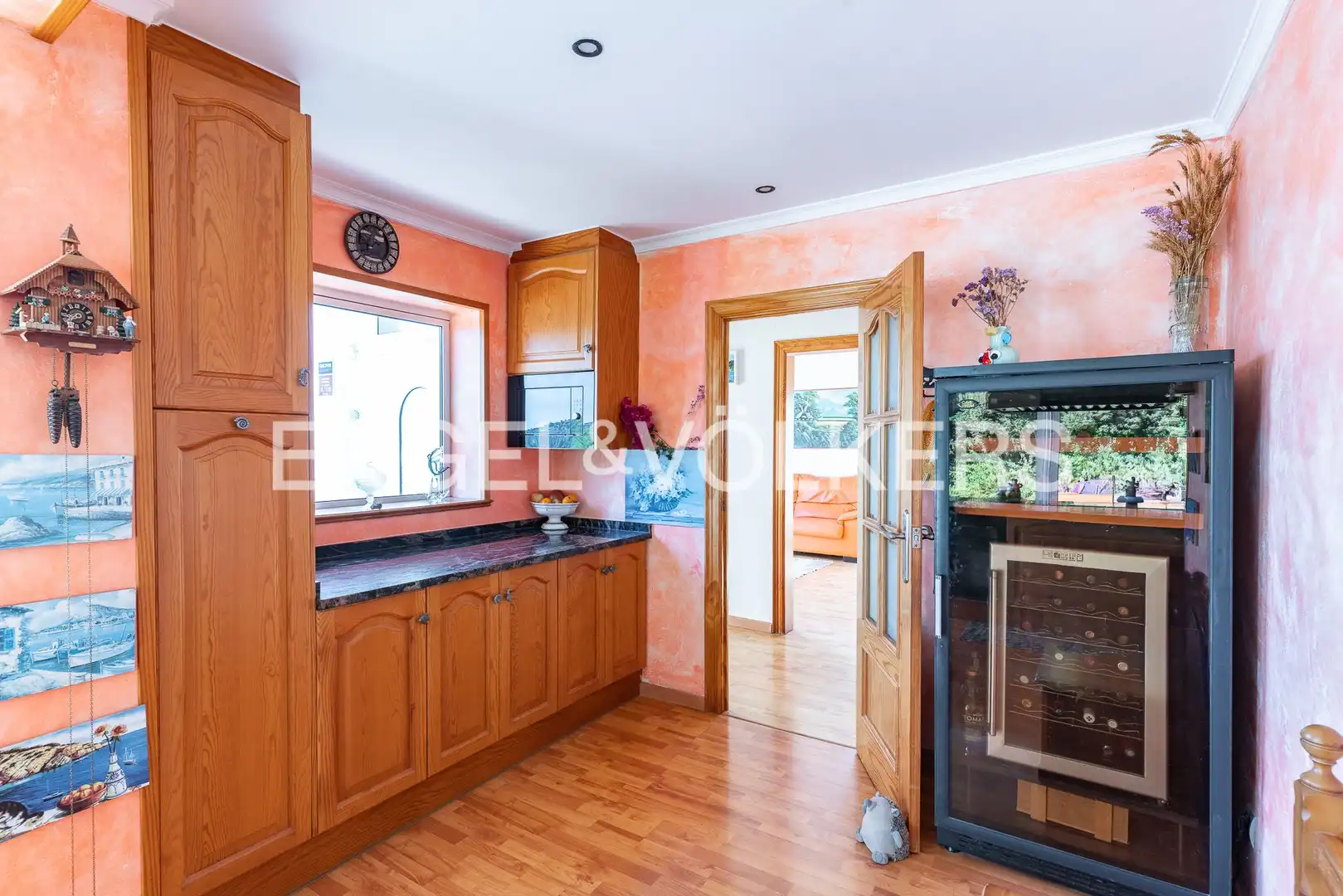 Cocina de Casa o chalet en venta en Pineda de Mar con Calefacción, Jardín privado y Terraza