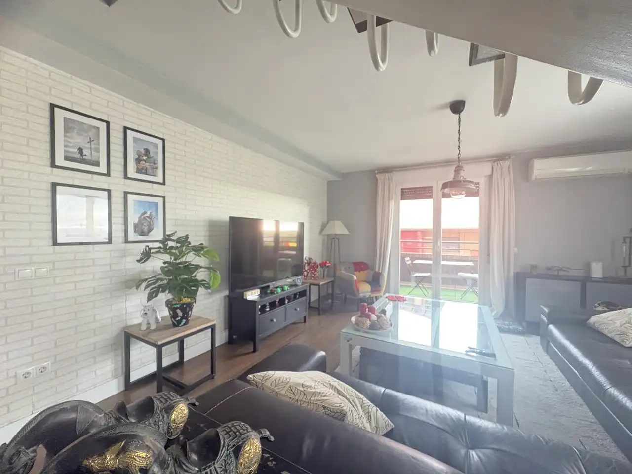 Sala de estar de Dúplex de alquiler en Alcalá de Henares con Calefacción, Terraza y Trastero