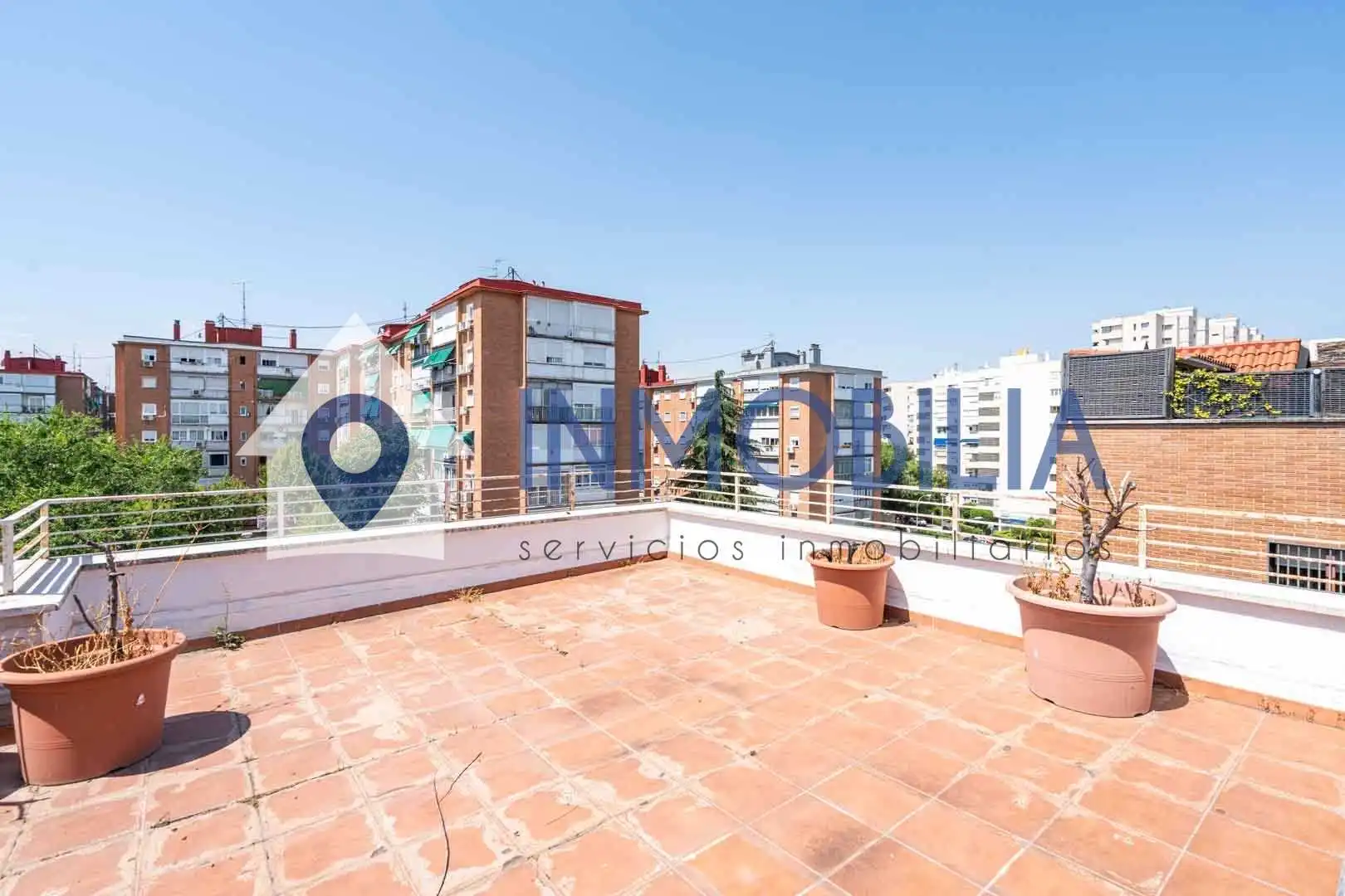 Terraza de Ático en venta en Madrid con Calefacción y Terraza