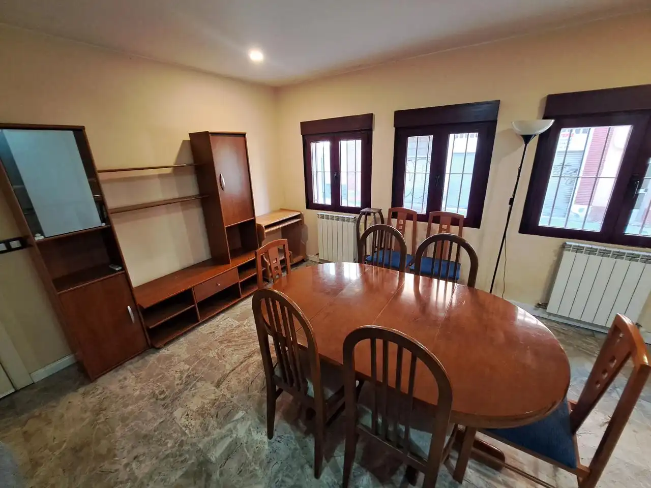 Comedor de Apartamento de alquiler en Zaragoza con Aire acondicionado, Calefacción y Parquet