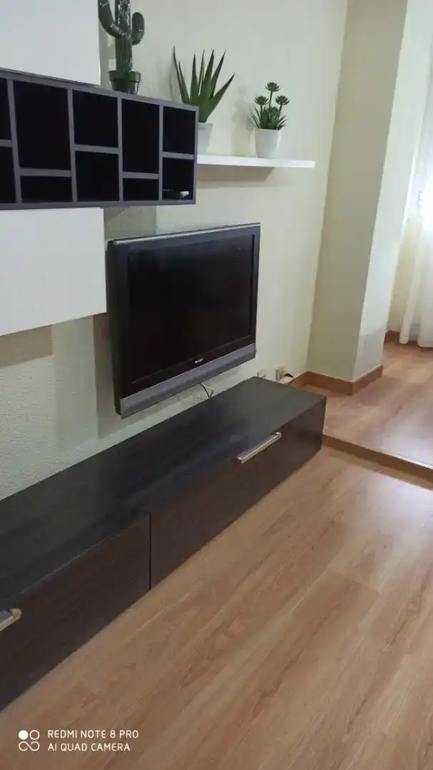 Sala de estar de Piso de alquiler en Madrid con Aire acondicionado, Parquet y Trastero