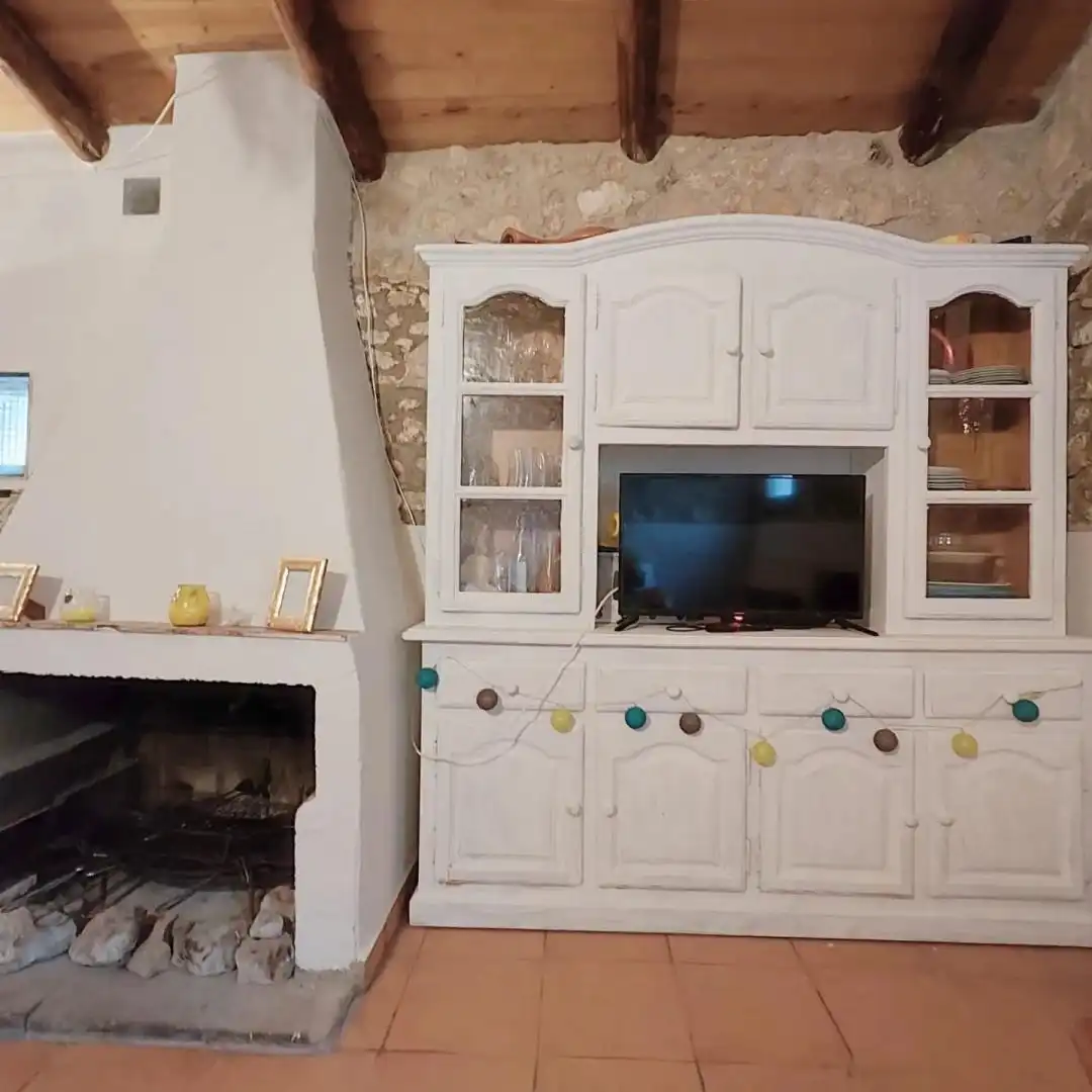 Sala de estar de Finca rústica en venta en Castellet i la Gornal con Jardín privado