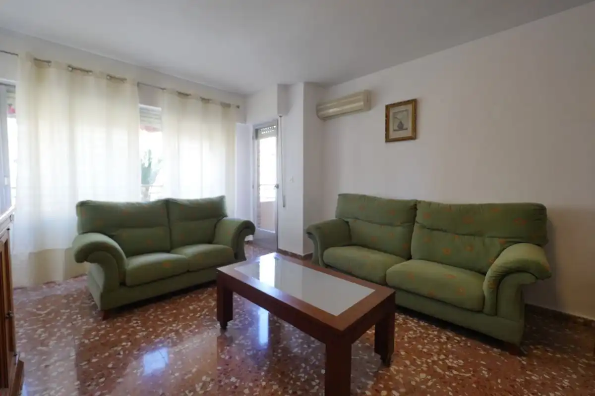 Sala de estar de Piso de alquiler en Sant Joan d'Alacant con Terraza