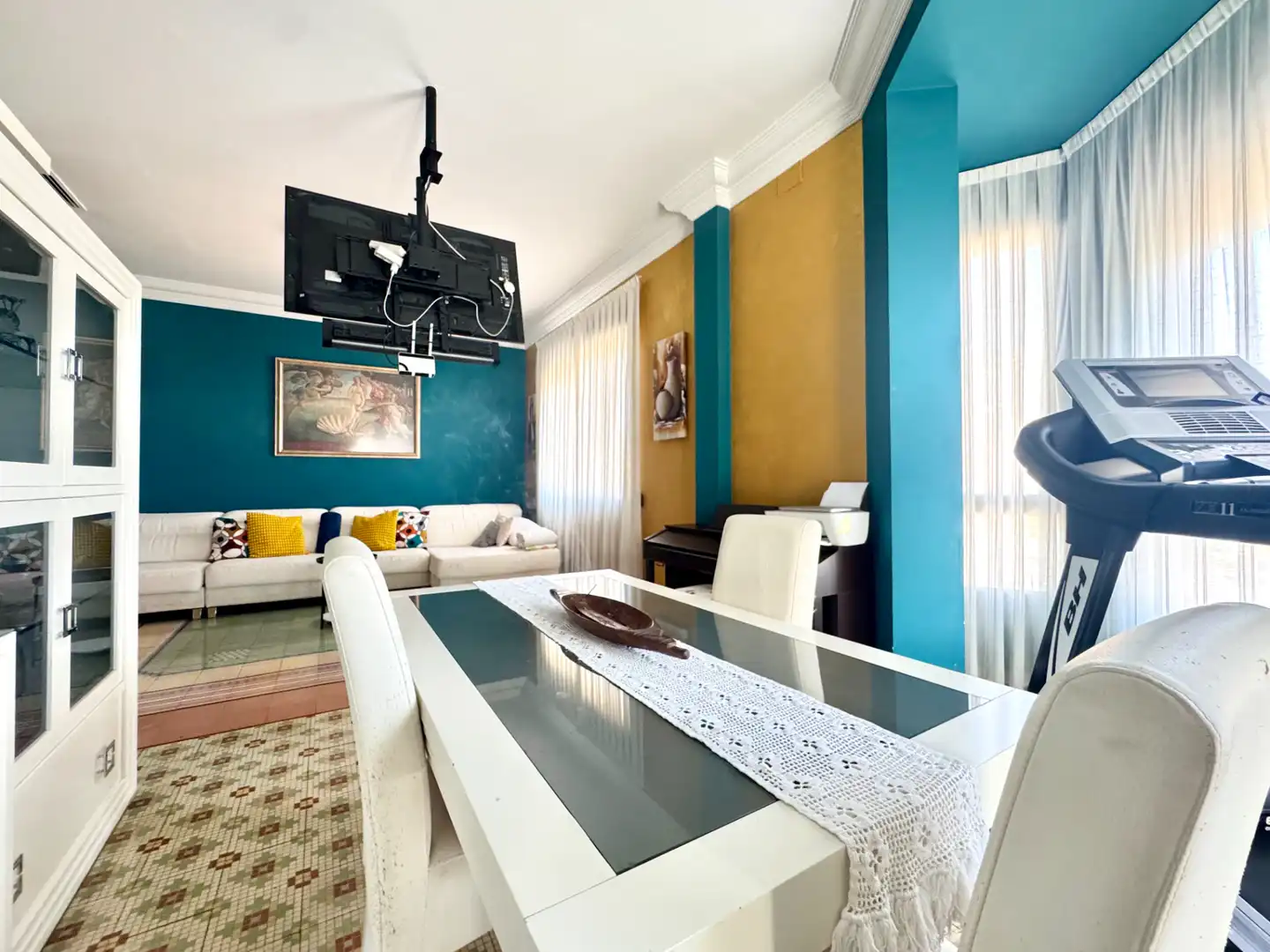 Living room of Flat for sale in Sueca  with Air Conditioner, Terrace and Storage room
