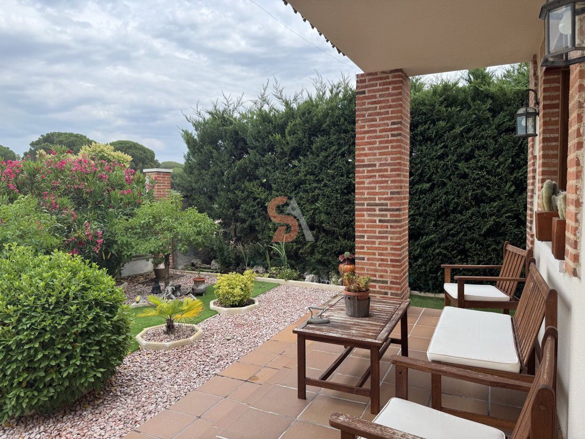 Garden of House or chalet for sale in Aldeamayor de San Martín  with Air Conditioner, Heating and Private garden