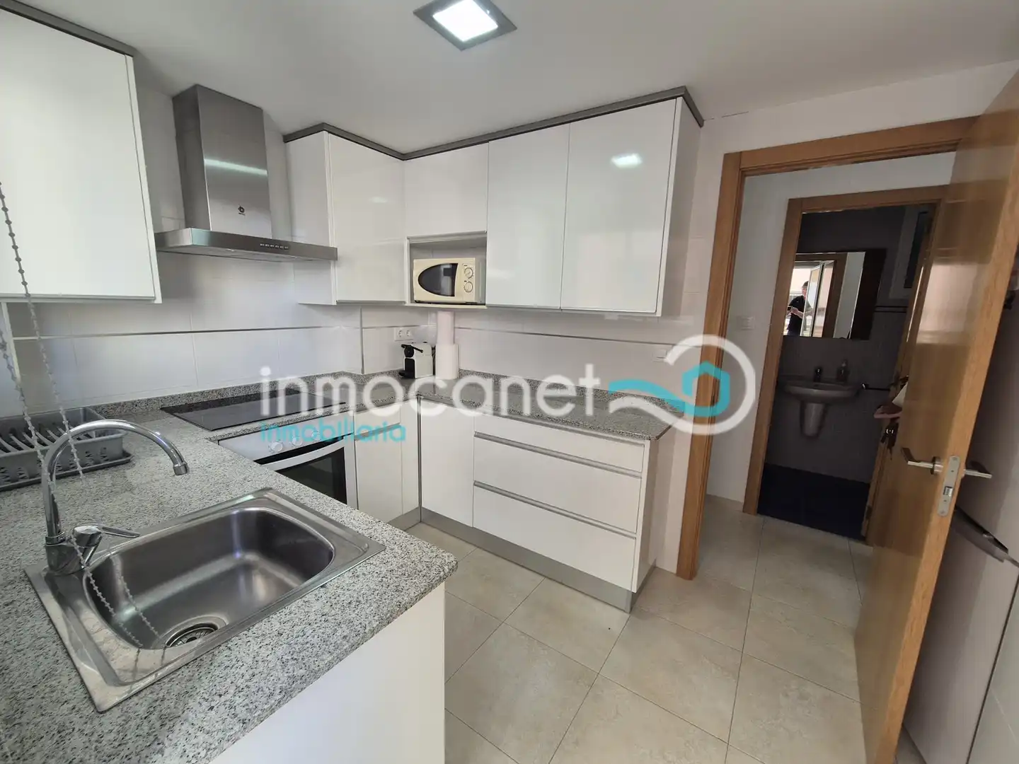 Cocina de Apartamento en venta en Piles con Aire acondicionado y Terraza