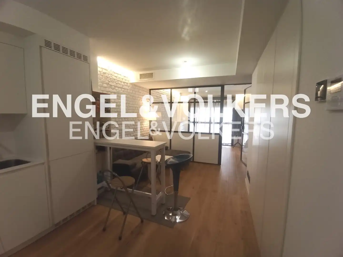 Cocina de Piso de alquiler en Madrid con Aire acondicionado, Calefacción y Jardín privado