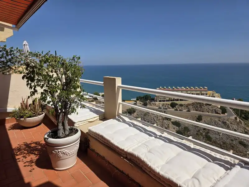 Terrasse von Wohnungen zum Verkauf in Cullera mit Klimaanlage, Heizung und Parkett