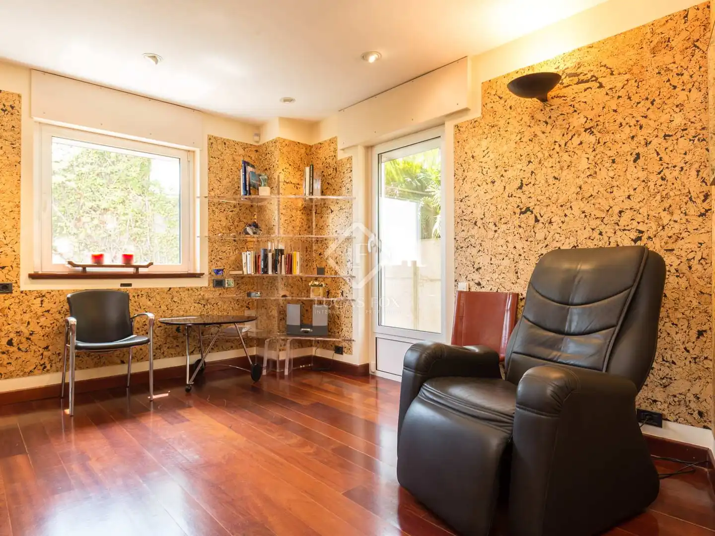 Wohnzimmer von Haus oder Chalet zum Verkauf in Esplugues de Llobregat mit Klimaanlage, Heizung und Privatgarten