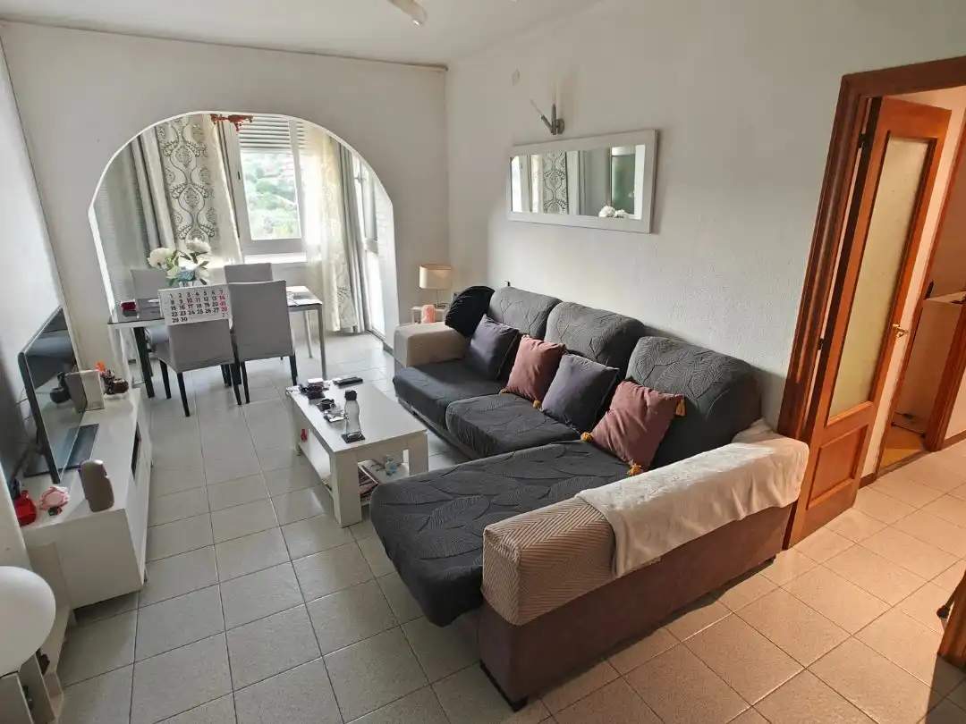 Sala de estar de Piso en venta en Granollers con Aire acondicionado y Balcón
