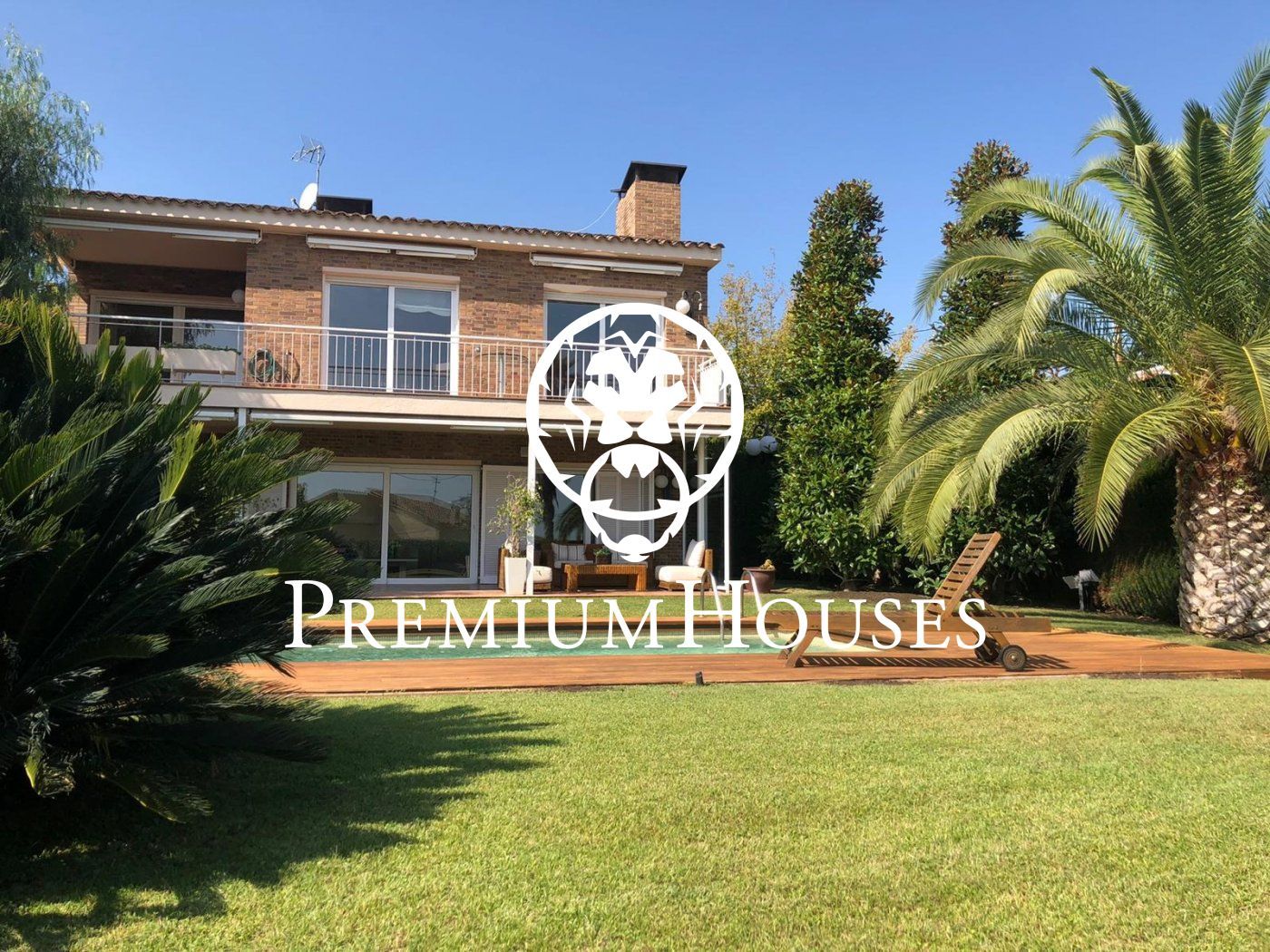 Exterior view of House or chalet for rent in Alella  with Air Conditioner, Heating and Swimming Pool