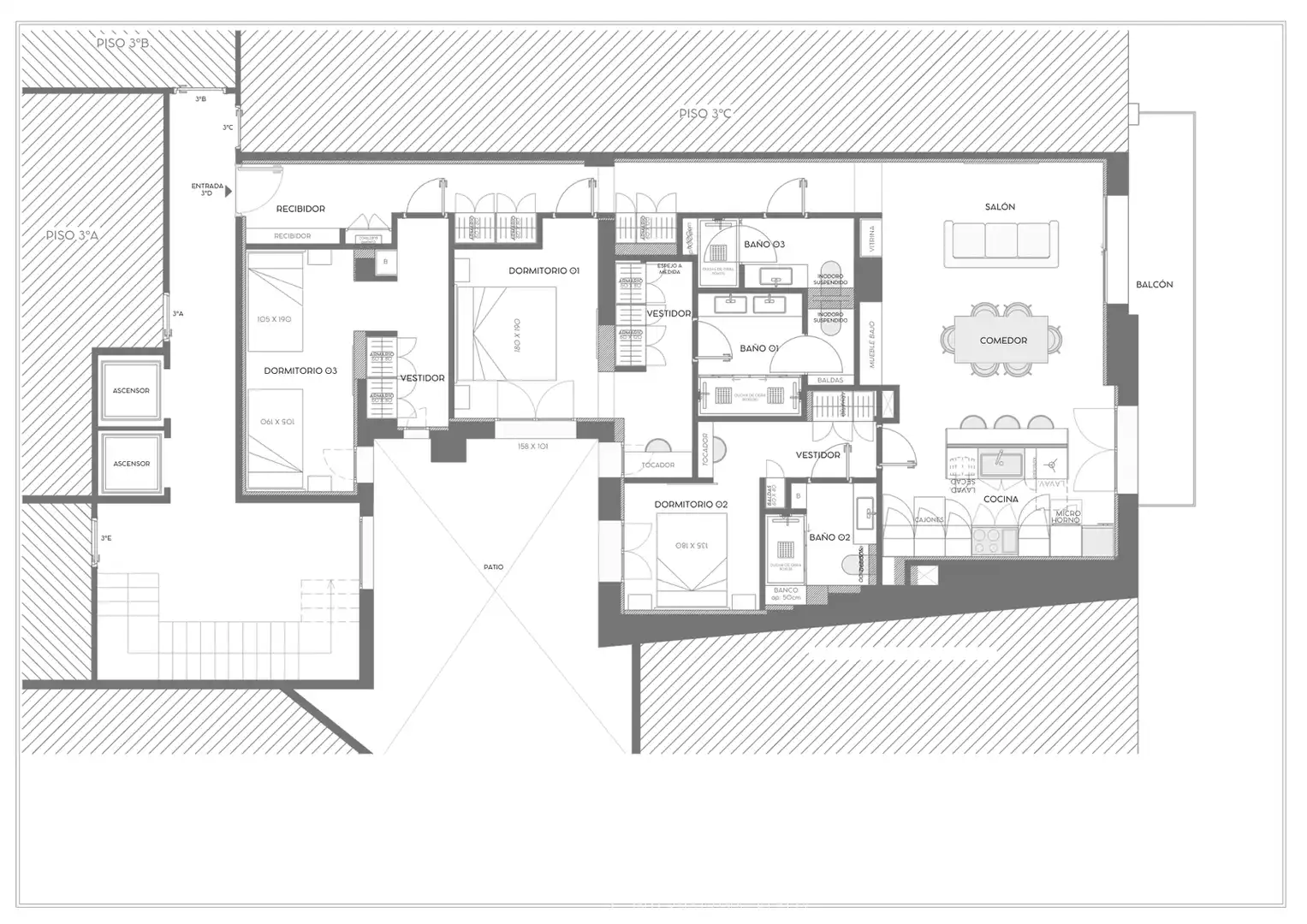 Appartement compact avec ascenseur à vendre à Calle del General Díaz Porlier, imagen 25