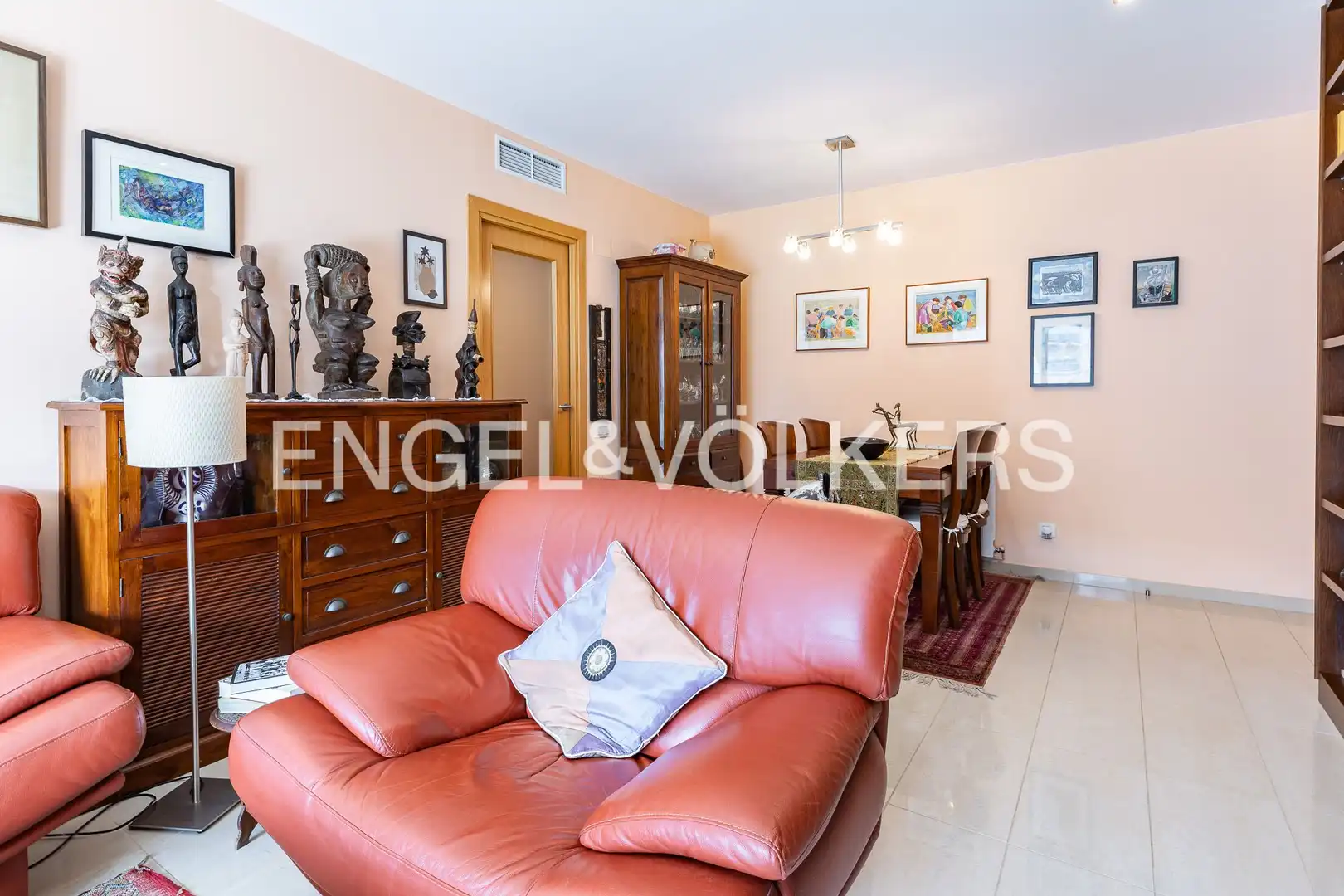 Sala de estar de Piso en venta en Badalona con Aire acondicionado, Calefacción y Terraza