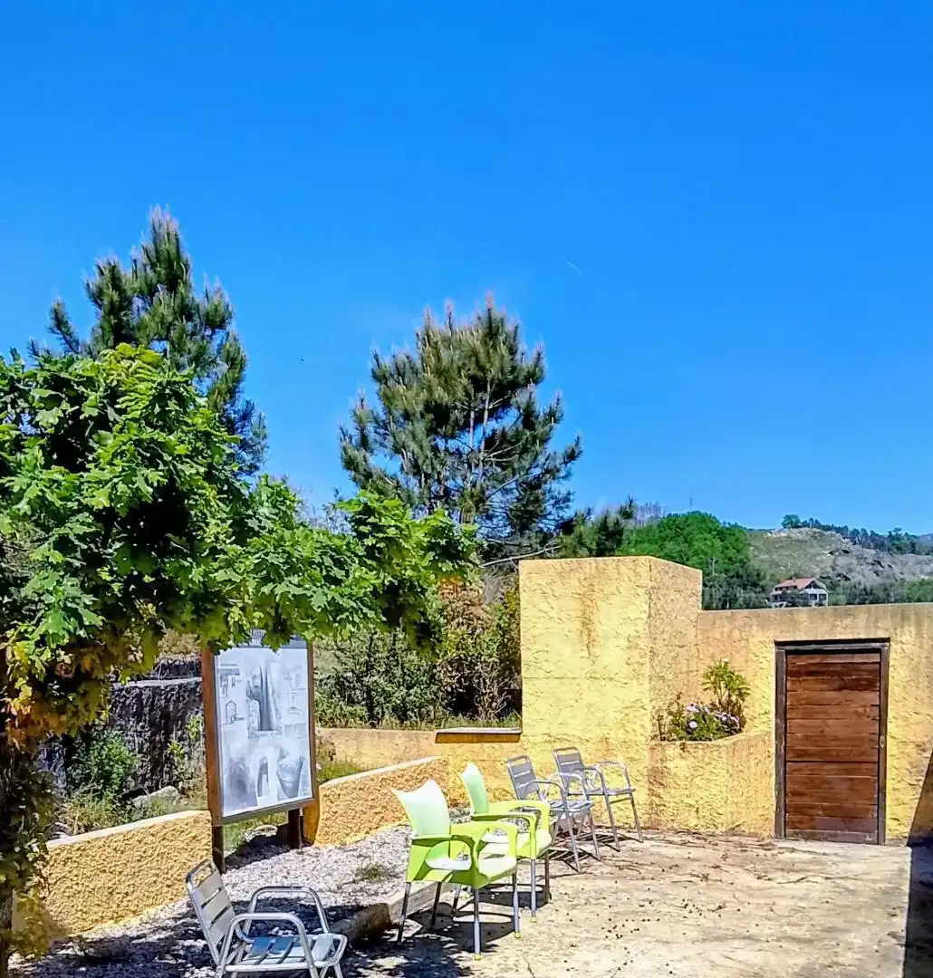 Terrasse von Country house zum Verkauf in Vilaboa