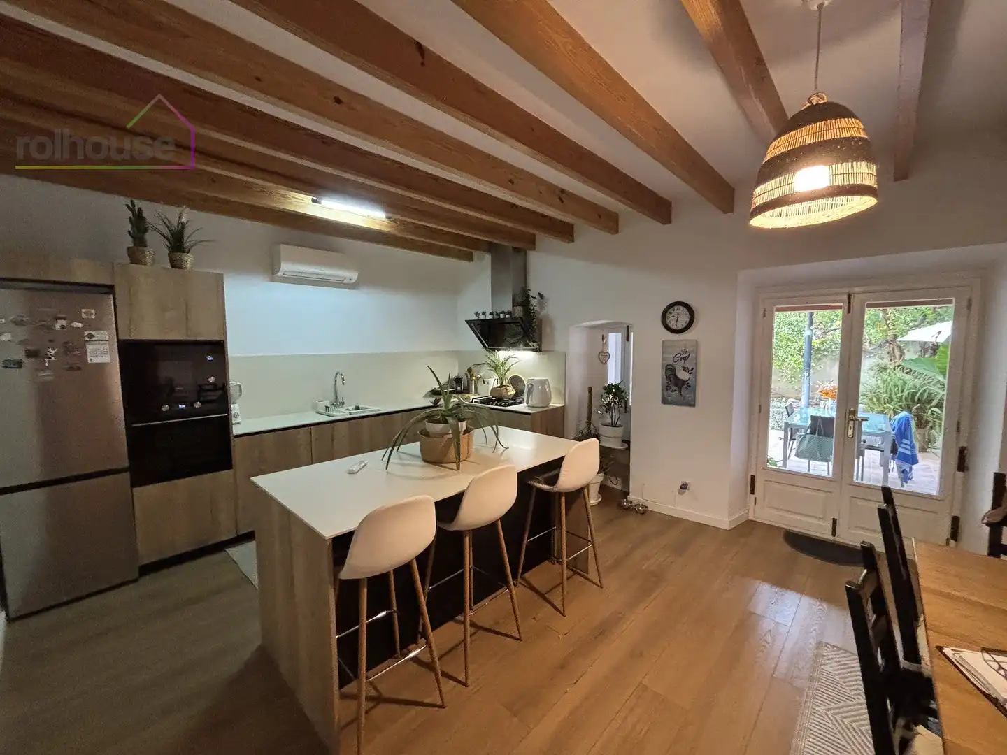 Kitchen of Country homes for rent in Binissalem  with Air Conditioner, Parquet flooring and Terrace