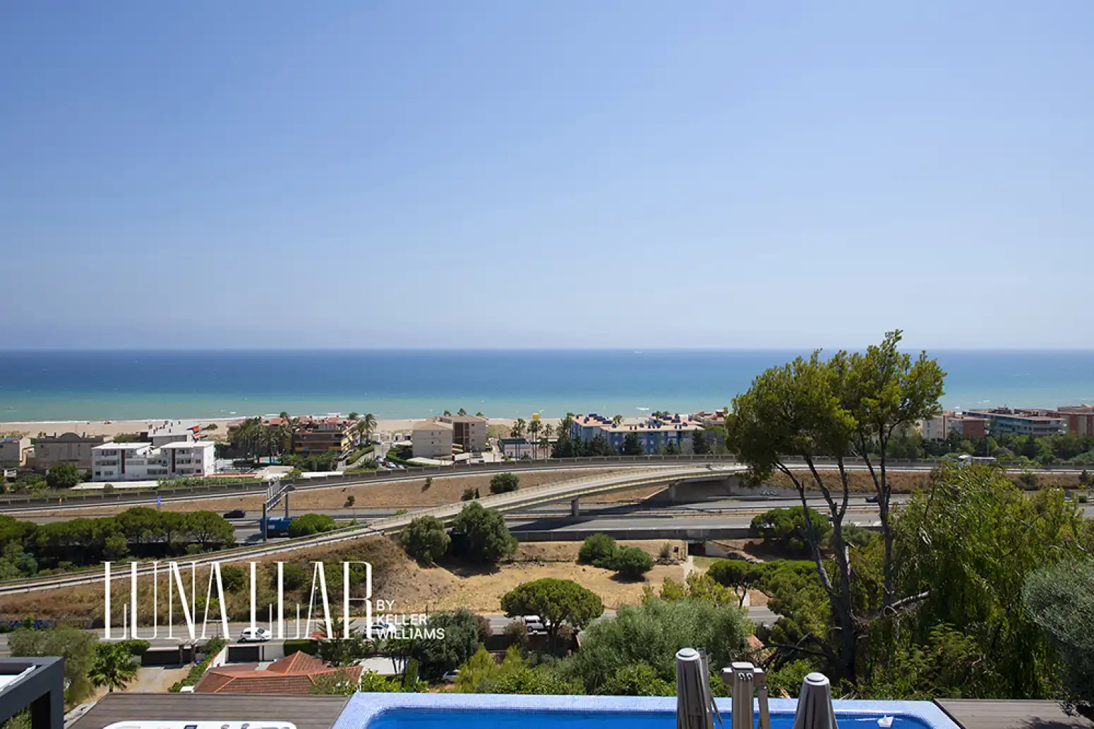 Schlafzimmer von Haus oder Chalet zur Miete in Sitges mit Klimaanlage, Terrasse und Möbliert