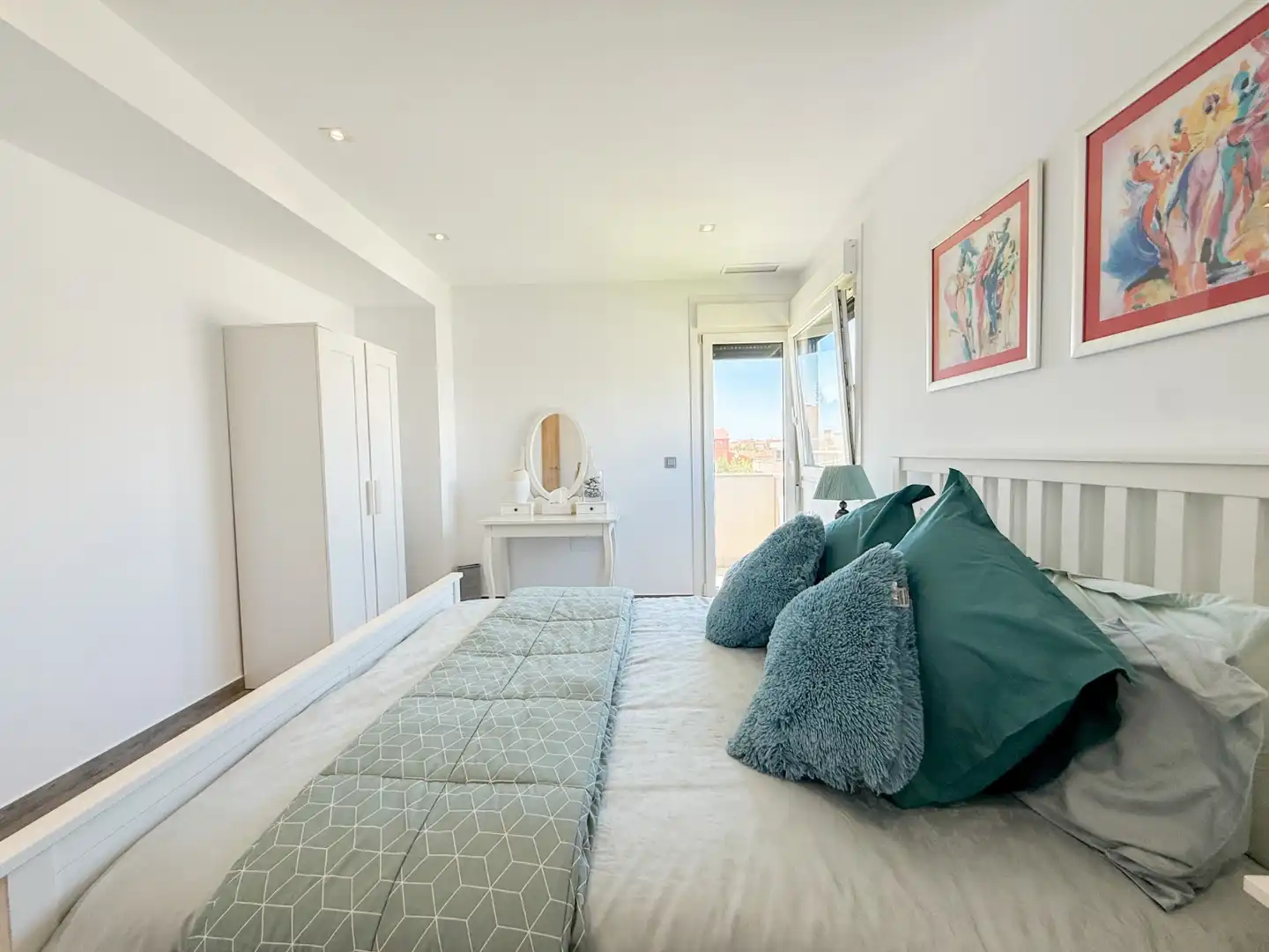 Schlafzimmer von Haus oder Chalet zum Verkauf in Águilas mit Klimaanlage, Privatgarten und Terrasse