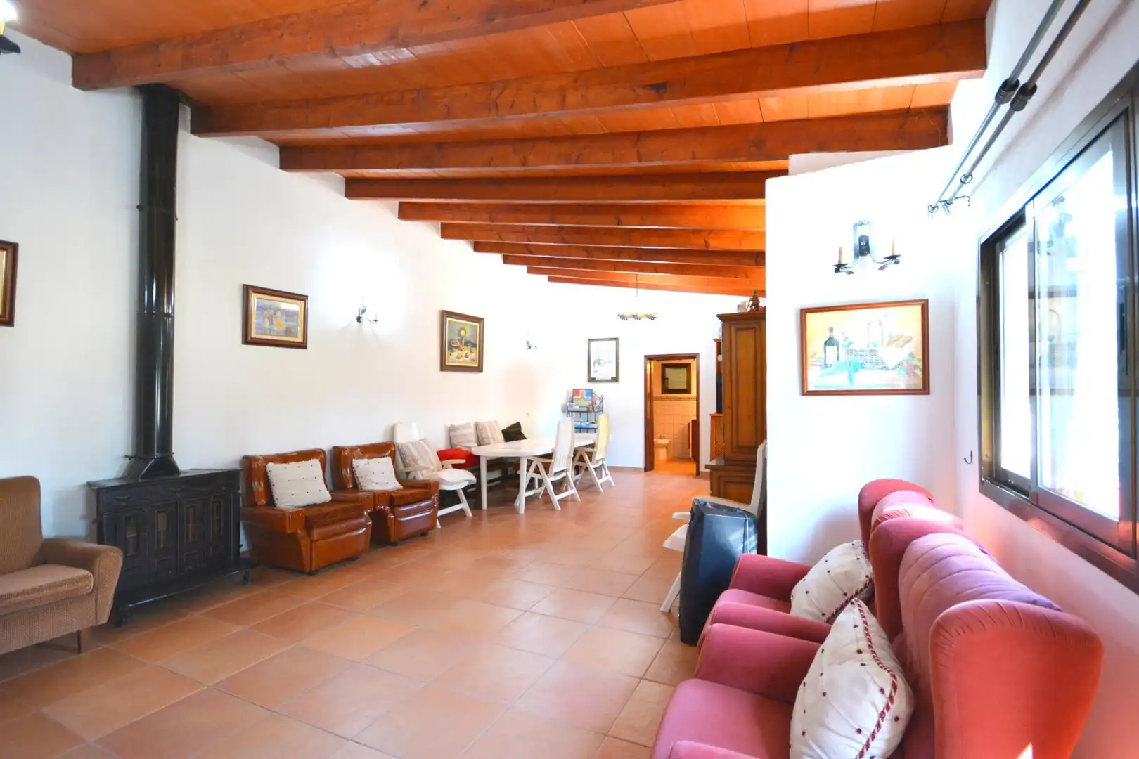 Sala d'estar de Casa o xalet en venda en Marratxí amb Aire condicionat, Calefacció i Jardí privat