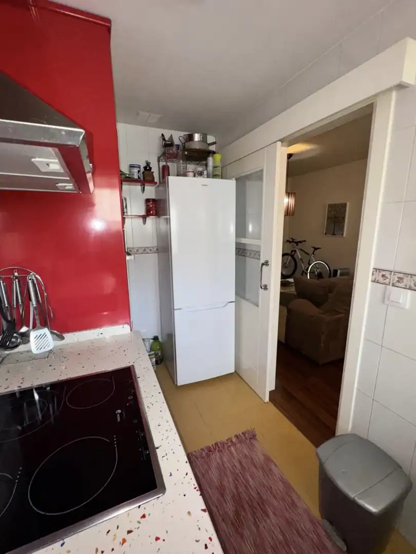 Kitchen of Flat for sale in La Algaba  with Air Conditioner and Heating