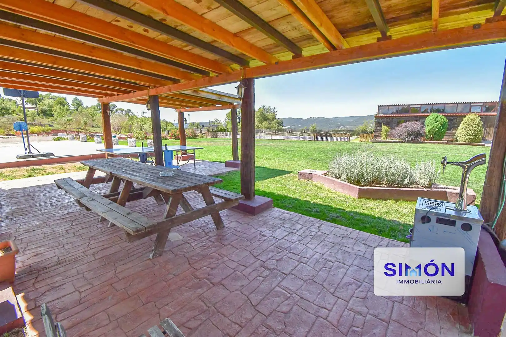 Terrassa de Finca rústica en venda en Sant Pere Sallavinera amb Aire condicionat, Calefacció i Terrassa