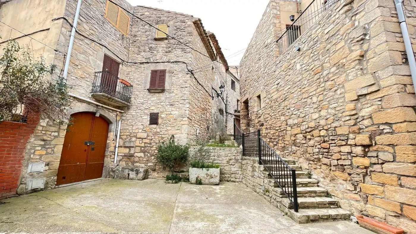Vista exterior de Finca rústica en venta en Passanant i Belltall con Terraza