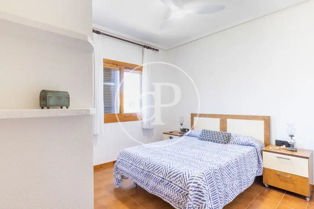 Dormitori de Casa o xalet de lloguer en Madrid amb Aire condicionat, Calefacció i Jardí privat