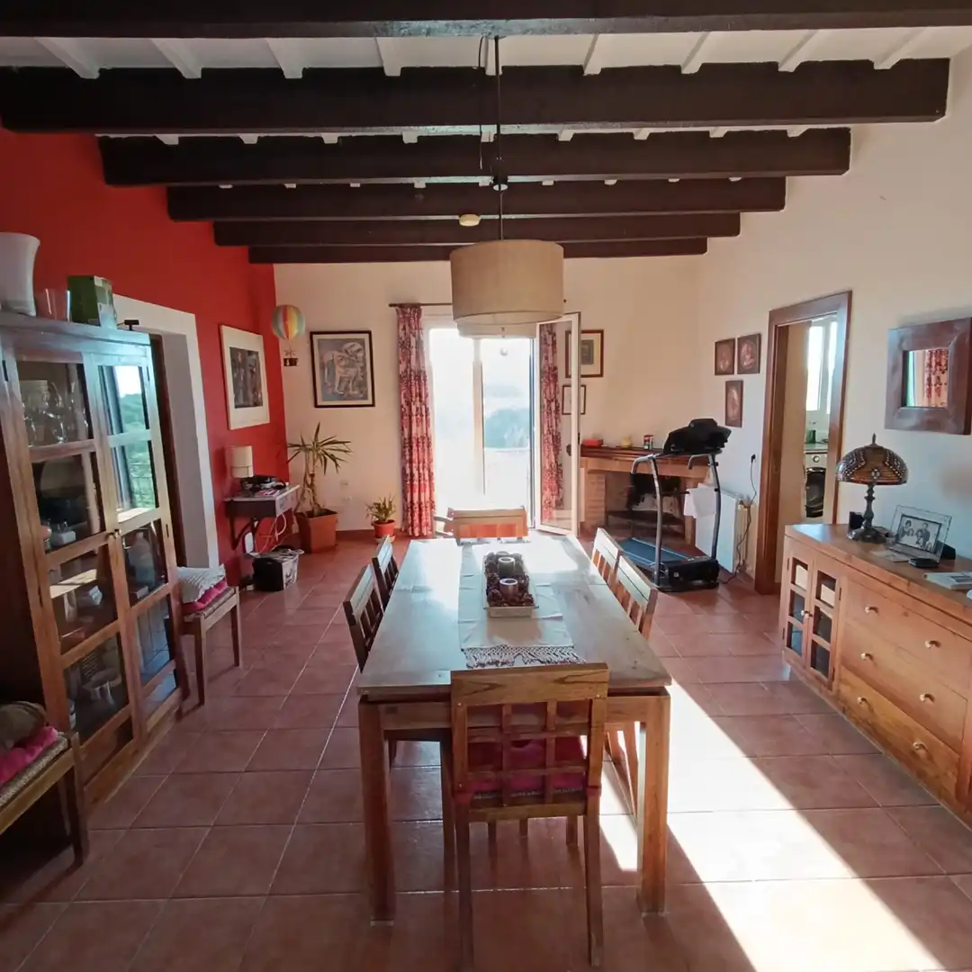 Esszimmer von Country house zum Verkauf in Ciutadella de Menorca mit Privatgarten, Terrasse und Möbliert