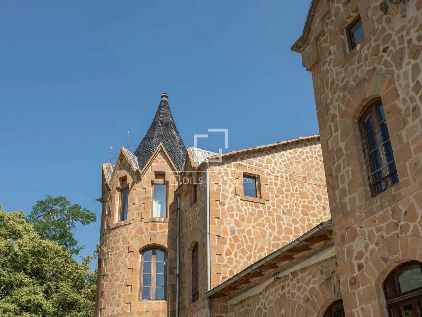 Vista exterior de Finca rústica en venta en Sant Hilari Sacalm con Aire acondicionado, Calefacción y Jardín privado