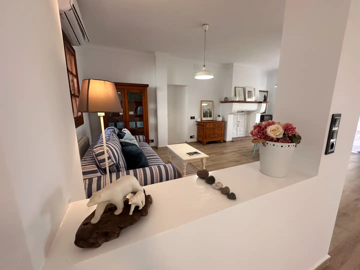 Wohnzimmer von Haus oder Chalet zum Verkauf in Mont-roig del Camp mit Klimaanlage, Heizung und Privatgarten