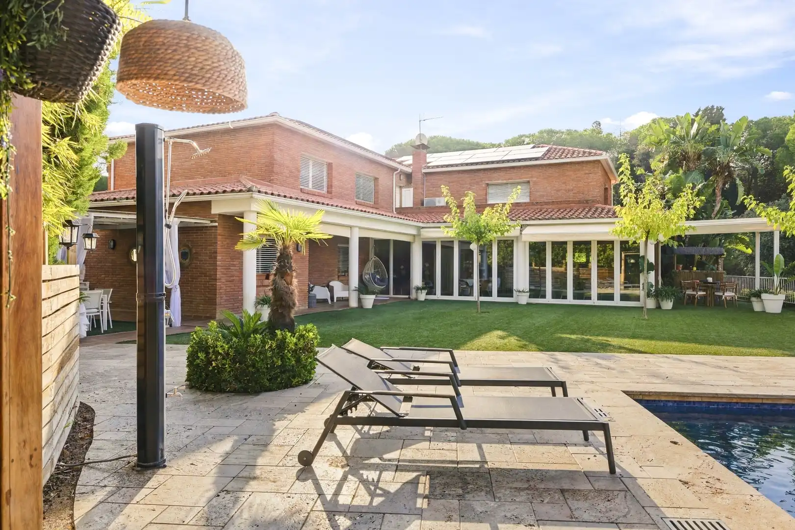 Terraza de Casa o chalet en venta en Sant Vicenç de Montalt con Aire acondicionado, Calefacción y Parquet