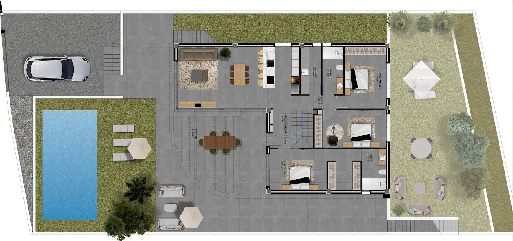 Chalet con piscina en venta en Balcón de Finestrat - Terra Marina, imagen 4