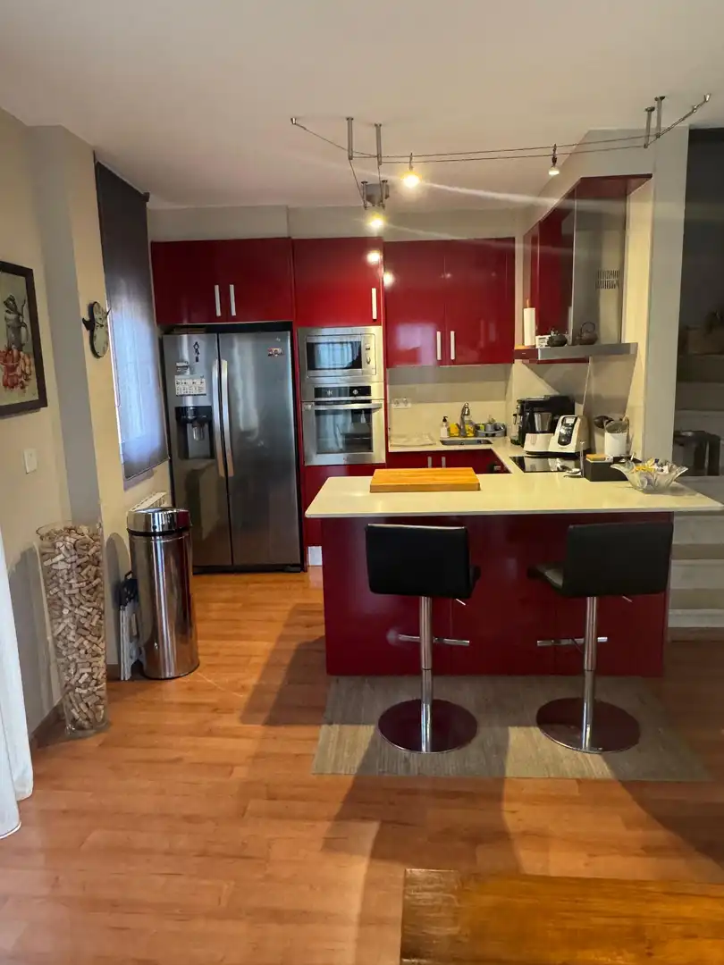 Cocina de Dúplex en venta en Llagostera con Aire acondicionado y Trastero