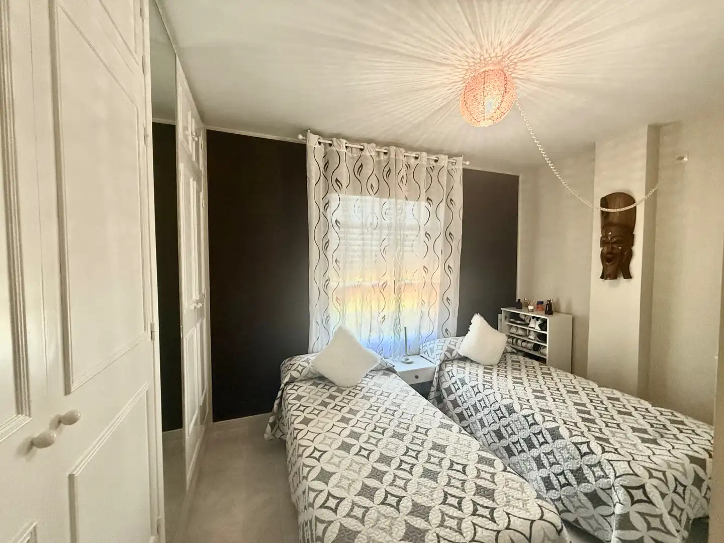 Bedroom of Flat for sale in Madrid  with Heating, Terrace and Furnished