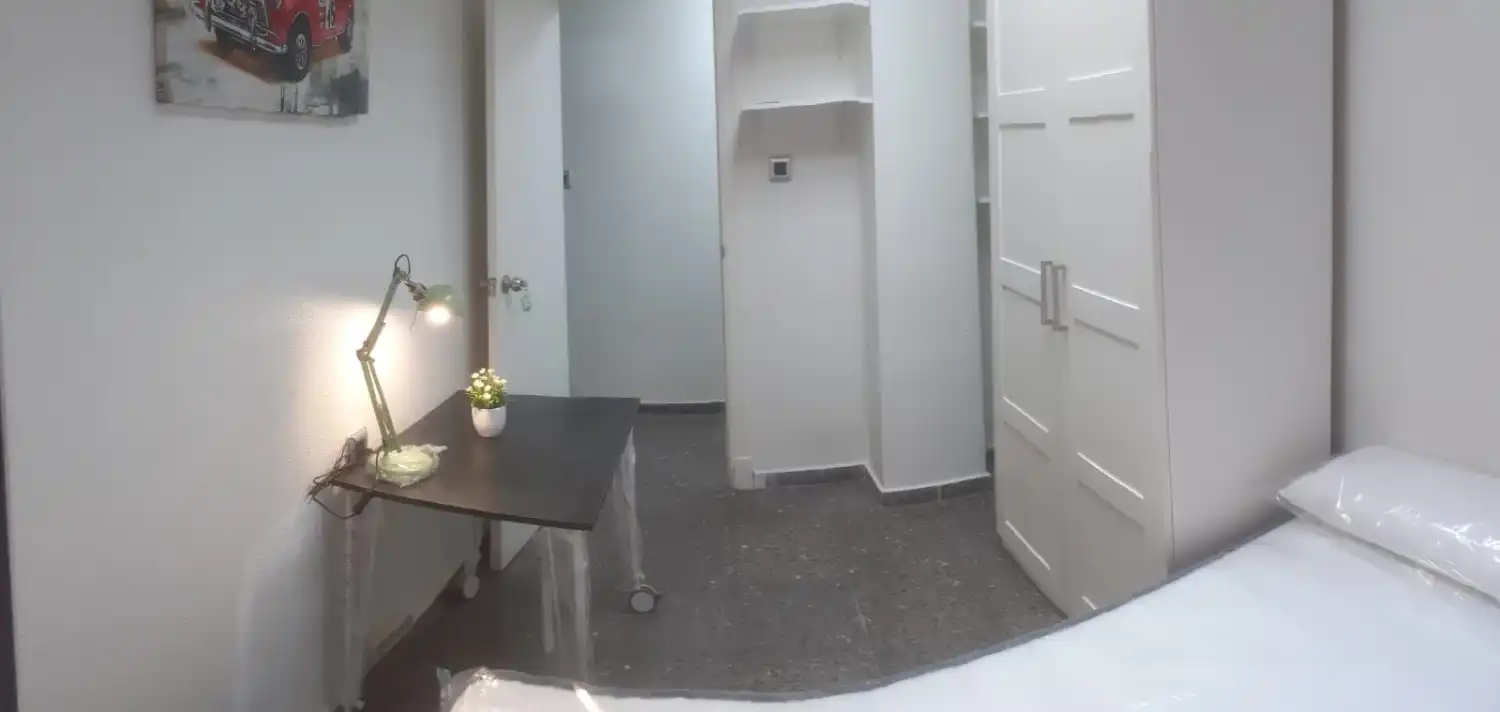 Bedroom of Flat for rent in Murcia  with Air Conditioner, Heating and Furnished